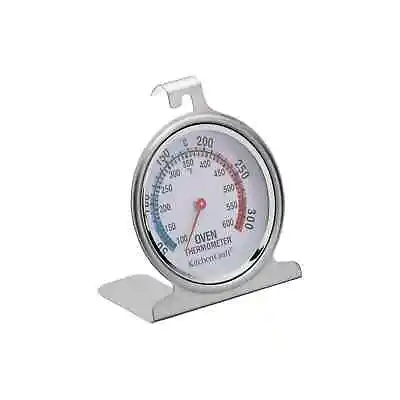 £8 • Buy KitchenCraft New Stainless Steel Traditional Degrees Dial Oven Thermometer