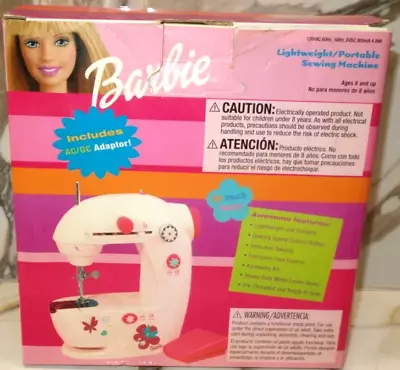 Vintage Barbie Pink Portable  Sewing Machine • $34.90