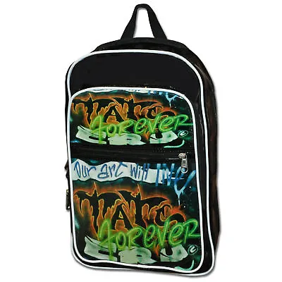 Tats Cru Backpack Graffiti Bag School Hip Hop NY Laptop Carry Messenger • £12.99