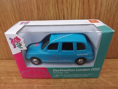 Corgi TY66122 Destination London 2012 Paralympics Model Taxi #20 Swimming • £2