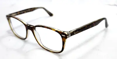 Ray Ban RB5375 5082 Large SZ Full Rim Brown Eyeglasses Frame 53-18 145 • $22.49