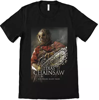 Texas Chainsaw T-shirt Horror Movie Unisex Cotton T-Shirt Tee Top S-2XL AV13 • £13.49