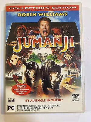 Jumanji (DVD 1995) FREE POSTAGE • $7.99