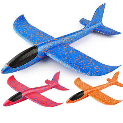 Plane Kids Gifts Foam Aeroplane Hand Throw Airplane Foam Gliders Fly Aeromodelo. • £4.71