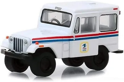 GREENLIGHT 29997 1:64 1971 Jeep Dj-5 USPS Postal Mail Delivery Vehicle Hobby • $10.95