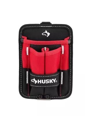 Husky - 5in. 3-Pocket Clip On Tool Belt Pouch New • $5.95