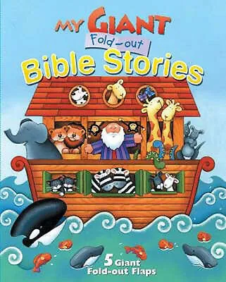 My Giant Fold-Out Book Of Bible Stories Hardcover Allia Zobel-Nol • £4.73