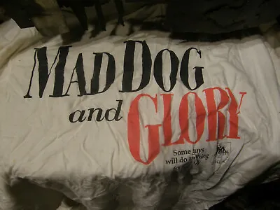 Mad Dog And Glory Vintage Original 1993 Movie Promo Shirt Bill Murray Robert De  • $8.50