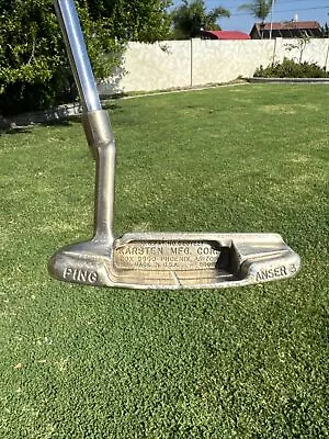 Vintage PING Anser 3 Golf Putter 35  Bronze Karsten RH Right Hand 85068 USA Made • $44.95