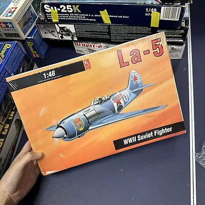 Hobbycraft 1/48 Scale WWII Soviet Fighter La-5 Plastic Model Kit HC1589 SEALED • $18.70