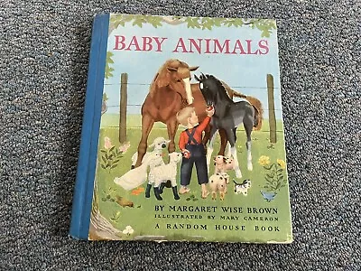 Baby Animals By Margaret Wise Brown 1941 • $21