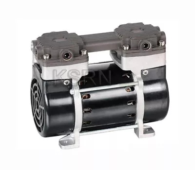 $226.99 • Buy 110V Double-Stage Silent Oilless Pistion Lab Vaccum Pump Electric 165W,-902mbar 