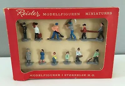 Reisler Model Figure Miniatures Ho Scale Made In Denmark Standing Working People • $29.99