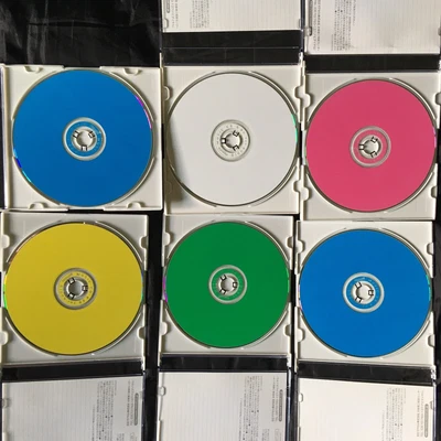 £3 • Buy 6 Maxell JAPAN Issue Blank CD-R For Audio Music CDR 80min Color Mix