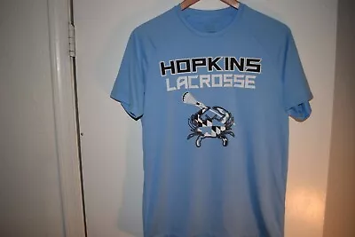 Johns Hopkins Under Armour Lax Lacrosse Maryland Crab EUC T Shirt Men's Small • $22