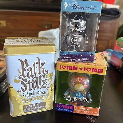 Disney VINYLMATION Lot - Park Starz - Yeti - Golden Cast Member 2013 I Love MM • $24.99