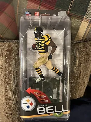 McFarlane NFL 35 Steelers Le’Veon Bell Bumblebee Silver Chase Variant #120/1000 • $35.99