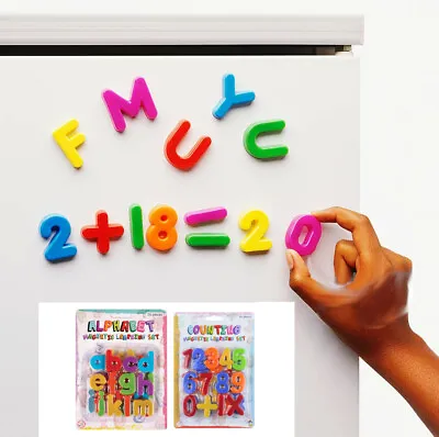 Magnetic Letters Numbers Childrens Kids Alphabet Spelling Fridge Magnets • £3.45