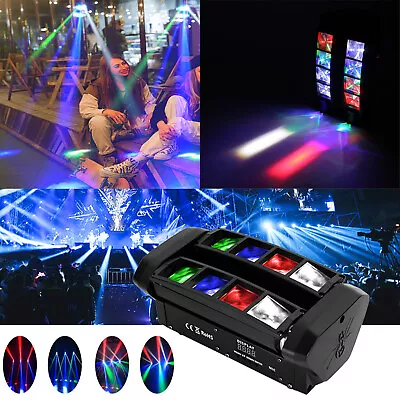 £51.99 • Buy 80W Stage Light LED DJ Spider Moving Head RGBW Beam DMX Party Show Disco Light