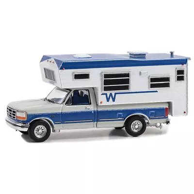 1992 Ford F-250 Long Bed With Winnebago Slide-In Camper - Medium Silver Metal... • $12.99