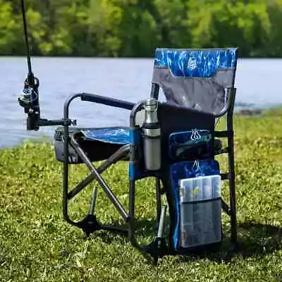 Timber Ridge Fishing Director's Chair - NEW - FREE DELIVERY • £80.59