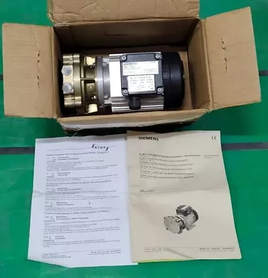 Siemens ELMO F Liquid Ring Vacuum Pump Compressor 2BV3-051 230v 0.30 Kw 2.9A • $999