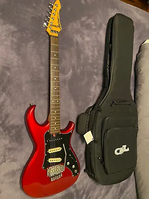 1985 Aria Pro II RS Series Electric Guitar Metallic Red Made In Japan Matsumoku • $450