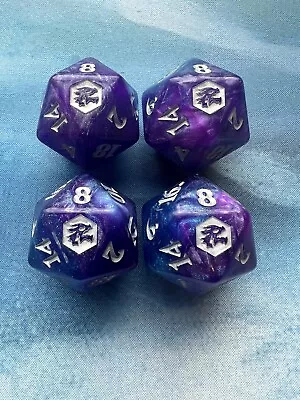 Magic The Gathering: D&D AFR Gift Bundle D20 Oversized Dice Set Of 4. • $14.95