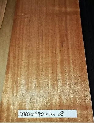 REAL WOOD VENEER CONSTRUCTIONAL MAHOGANY X8 1 MmMODELWOODWORKINGCRAFTPANELS • £34.99