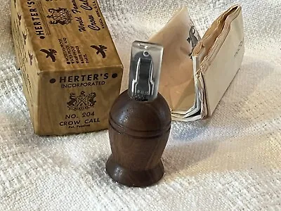 $47.50 • Buy HERTER'S Famous Perfection No. 204 Crow Call  Complete In The Box W/manual