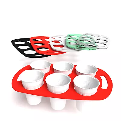 Plastic Vending Cup Caddy Holder Tray Coffee Tea 5 Colours • £49.95