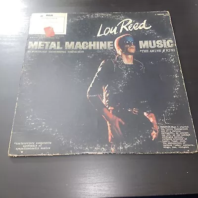 Lou Reed Metal Machine Music 2x LP RCA CPL2-1101 1975 Gatefold • $69.99