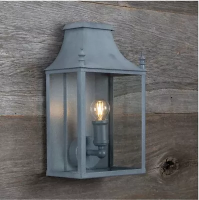 Blenheim Coach Lamps - Zinc.  rrp £445.00  • £280