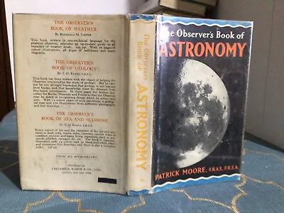 Observers Book Of Astronomy 1971 • £12.99