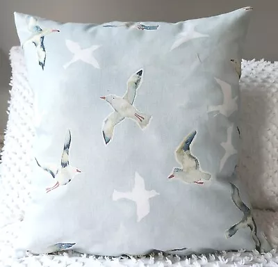 Handmade Prestigious Textiles Seagull Fabric Cushion Cover 45x45 Or 50x50 NEW • $30