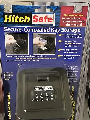 $42.99 • Buy HS7000T Hitch Safe Keyless Combination Vault Secure Drawer Fit 2  Tow Receiver