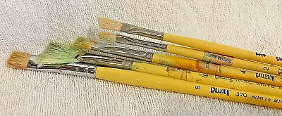 Lot Of 6 Brushes:  5 Gallerie White Bristle/Japan Plus 1 Wilton Vintage • $11