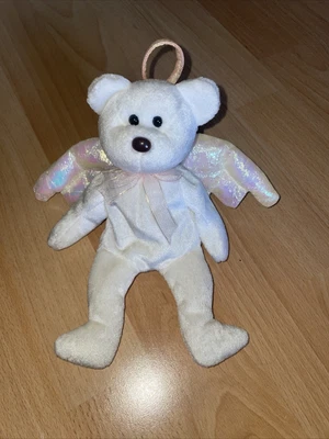 £0.99 • Buy Ty Beanie Baby Halo Bear 1998 RARE Brown Nose