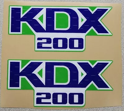 88 1988 Kawasaki KDX 200 Tank Decals • $29.99