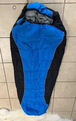 0 Degree Mummy Sleeping Bag Blue Adult • $99.99