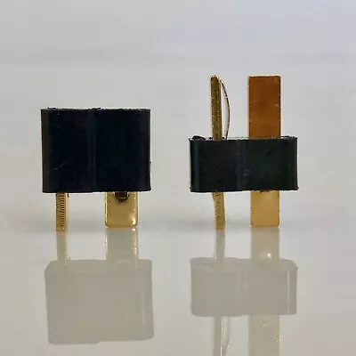 High Current T Connectors T Plug T Socket Black W Deans 1 Pair PartCore # • $4.74