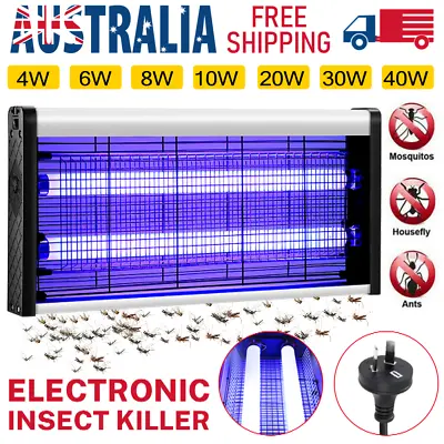 40W Electric UV Mosquito Fly Insect Pest Killer Bug Zapper Trap Lamp In/outdoor • $16.89