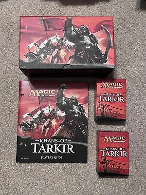 Magic The Gathering MTG - Empty Fat Pack/Bundle Box - KHANS OF TARKIR + BOOKLET • $9.99
