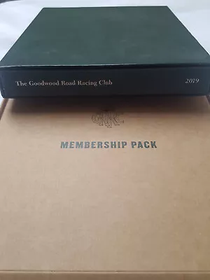 £19.99 • Buy GOODWOOD ROAD RACING CLUB GRRC Membership Pack 2019 - See Description For Detail