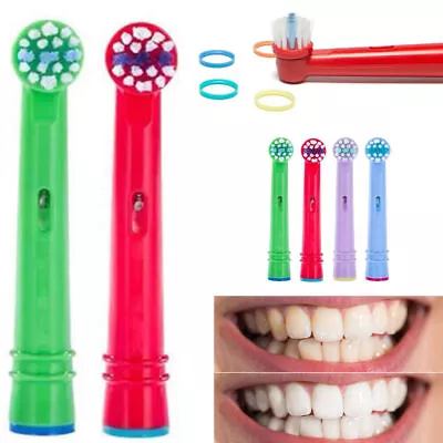 Kids Toothbrush Replacement Heads Compatible With Oral B Electric Toothbrush Hot • $10.49