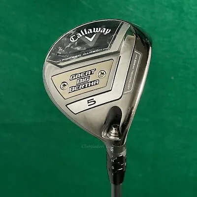 Callaway 2023 Great Big Bertha 18° 5 Fairway Wood Ozik 55X4 White Tie Stiff W/HC • $199.99