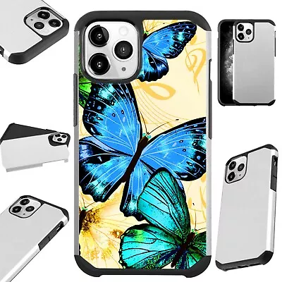 Fusion Case For IPhone 12/Mini/Pro Max Phone Cover BLUE BUTTERFLY • $13.50