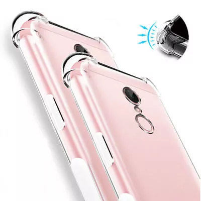 Shockproof Clear Slim Silicone Case Cover For Xiaomi Redmi Note 11 10 Pro Mi 12T • $4.40