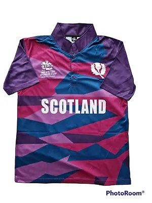 Scotland Icc Cricket T20 World Cup 2022 National Shirt Memorabilia Gift Cricket • £30