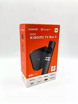 Xiaomi Mi Box S 2nd Gen 4K Android TV HDR Wireless Smart Streaming Media Player • £67.99